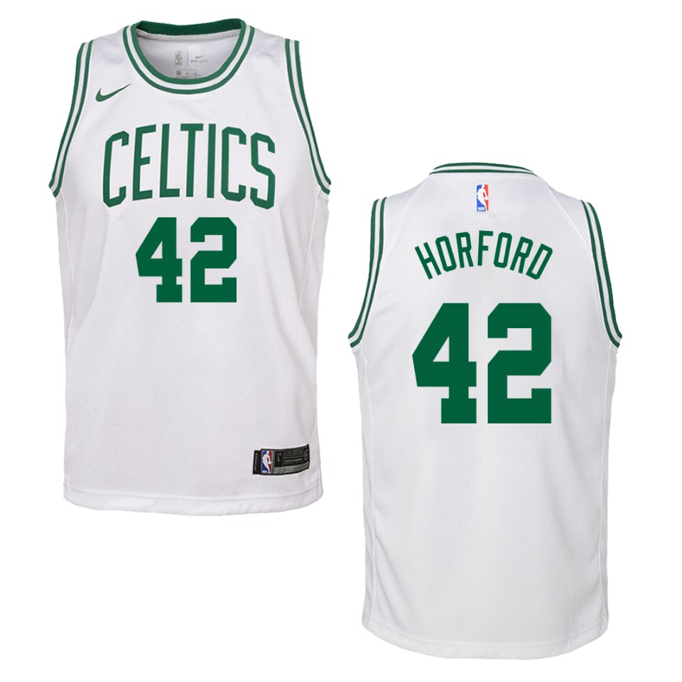 Youth Boston Celtics Al Horford #42 Swingman Association White Jersey 2401EBQI